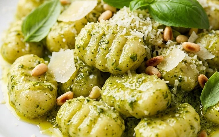 Creamy Pesto Gnocchi