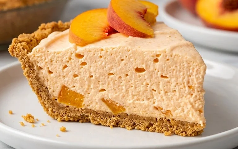 Peach Chiffon Pie
