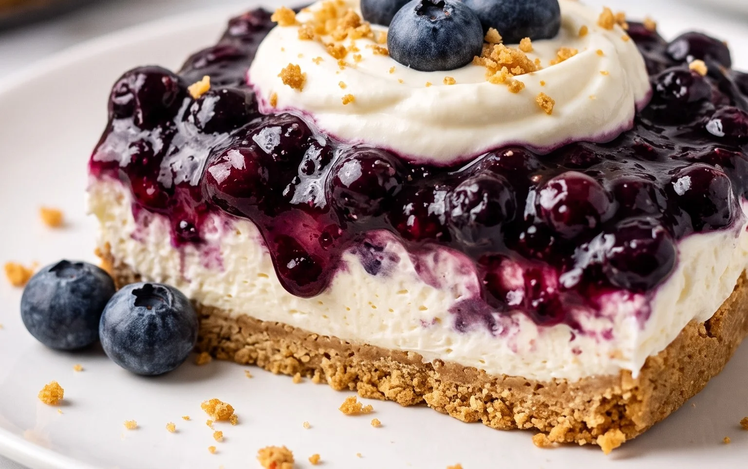 No-Bake Blueberry Yum Yum