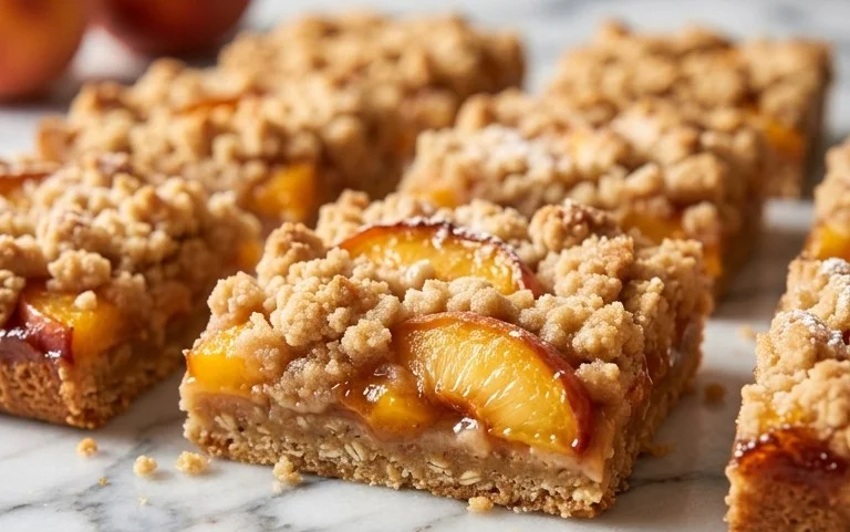 Fresh Peach Crum extractb Bars