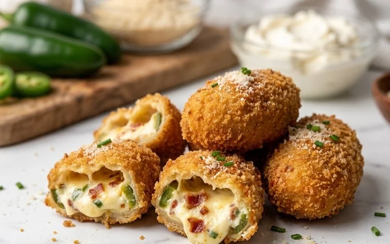 Fried Jalapeno Popper Bites
