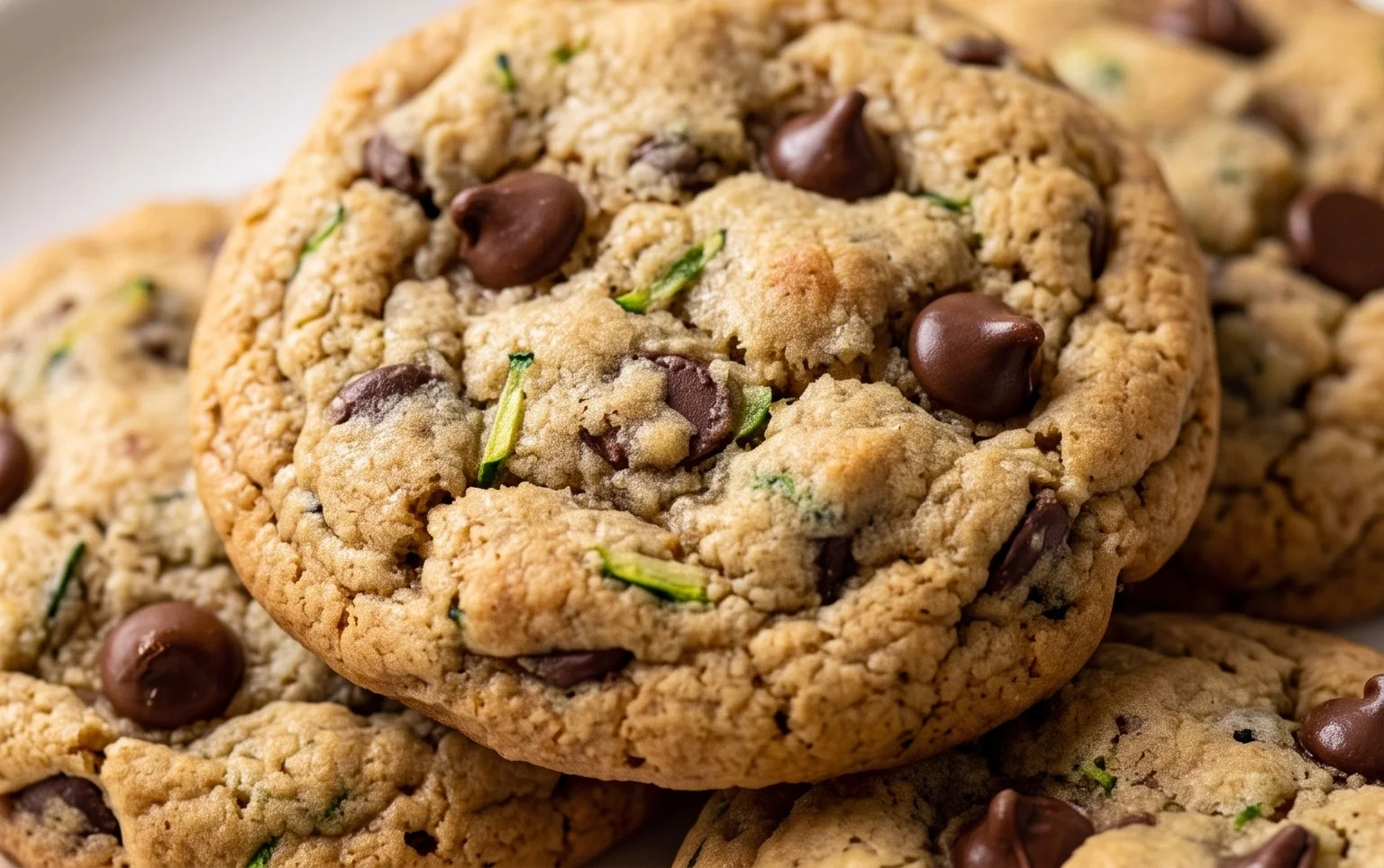 Zucchini Chocolate Chip Cookies