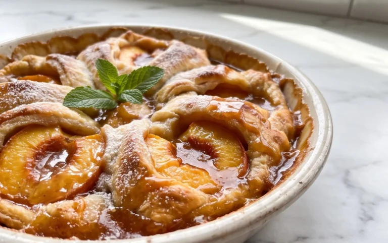 Peach Dumplings