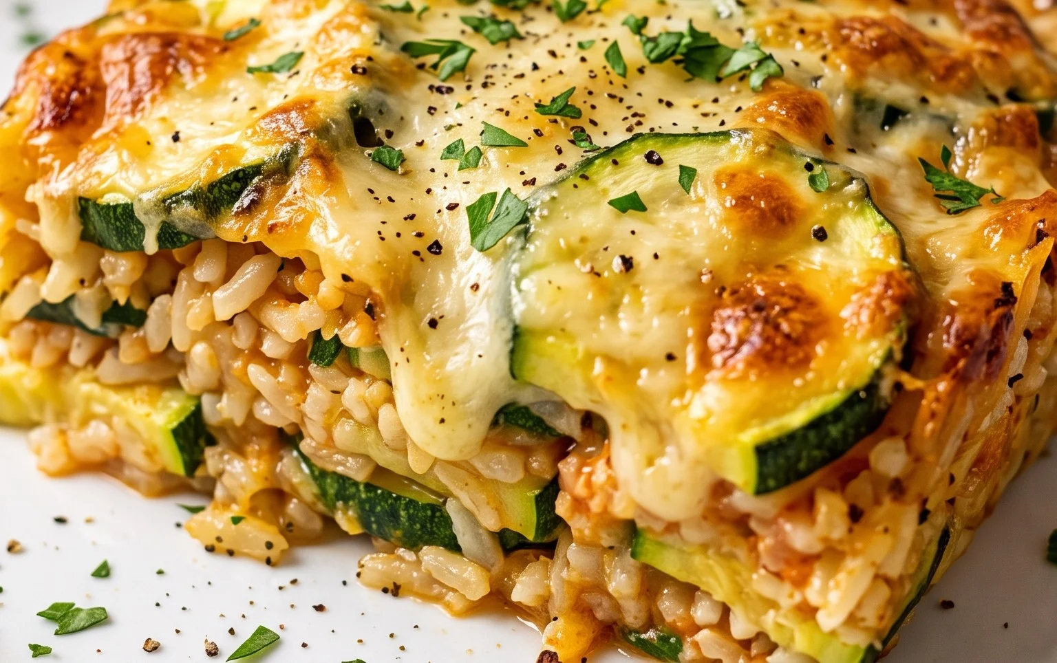 Julia Child's Zucchini and Rice Gratin (Tian de Courgettes au Riz)
