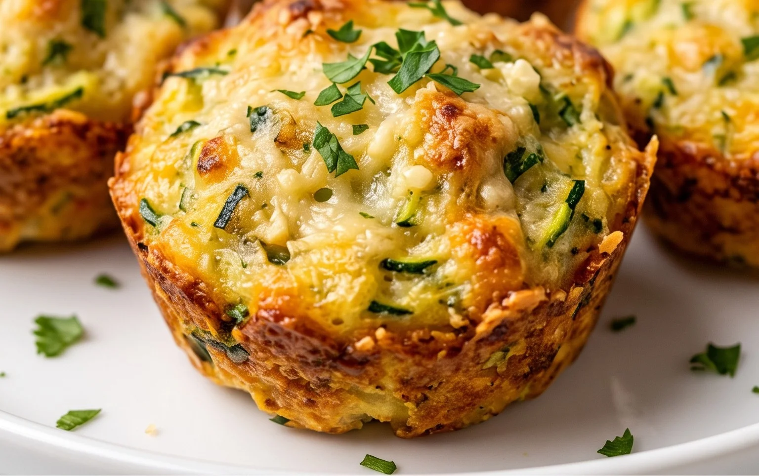 Zucchini Garlic Bites
