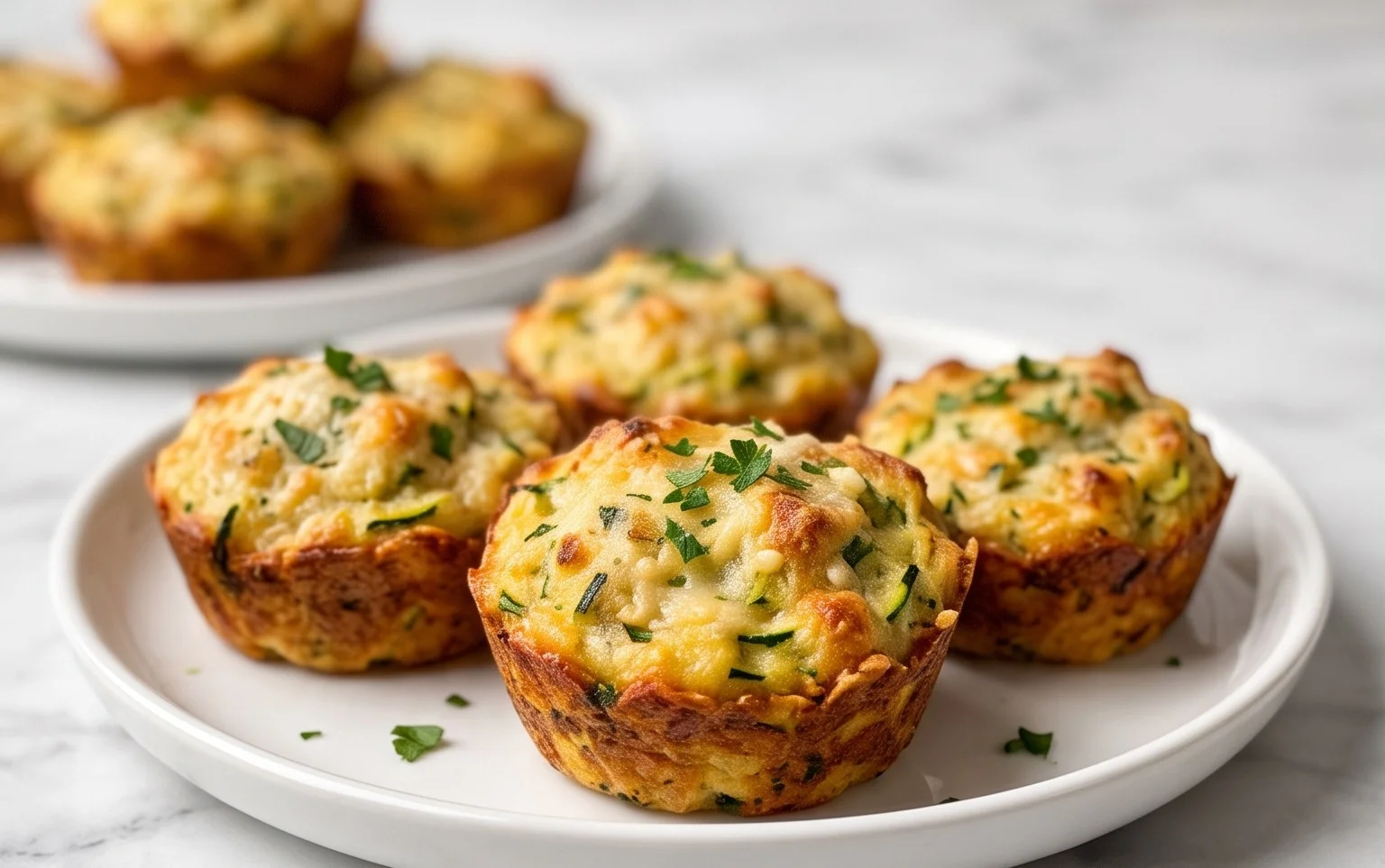 Zucchini Garlic Bites