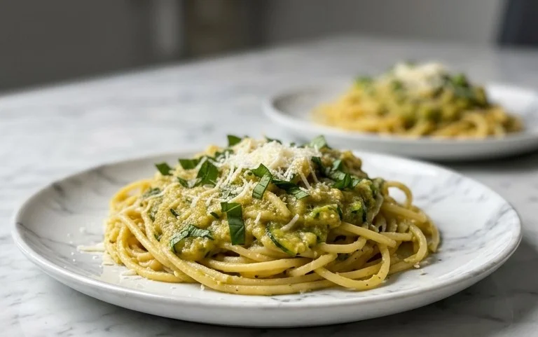 Simple Fresh Zucchini Pasta Sauce