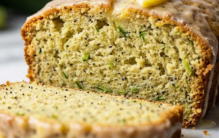 Easy Lemon Poppy Seed Zucchini Bread